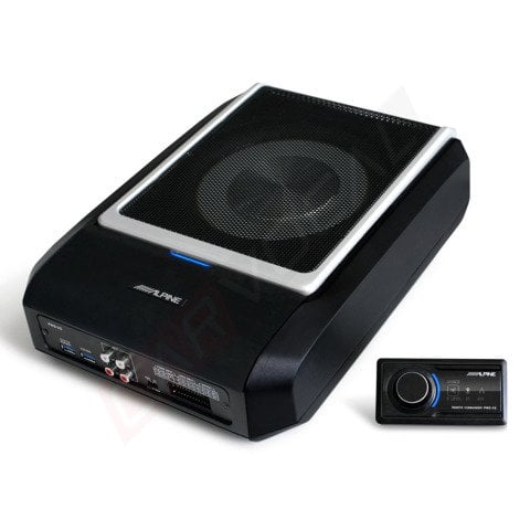 Alpine PWD-X5 Koltuk Altı Subwoofer ve DSP İşlemci