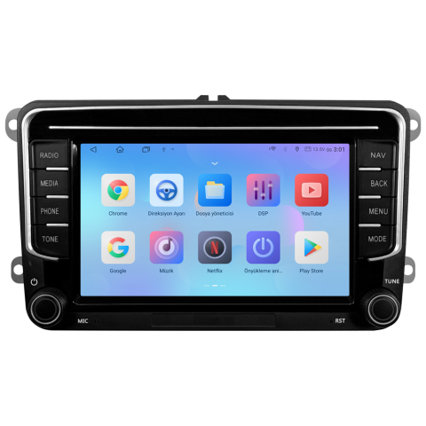 Volkswagen Caravelle Android Multimedya Sistemi (2010-2020) CRV-4975SD