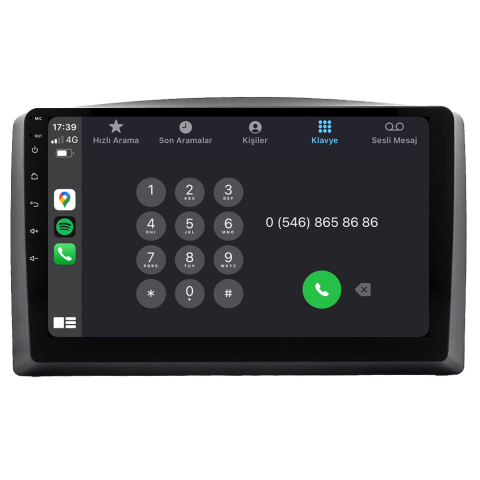 Mercedes Vito Android Multimedya Sistemi (2018-2024) CRV4344XP
