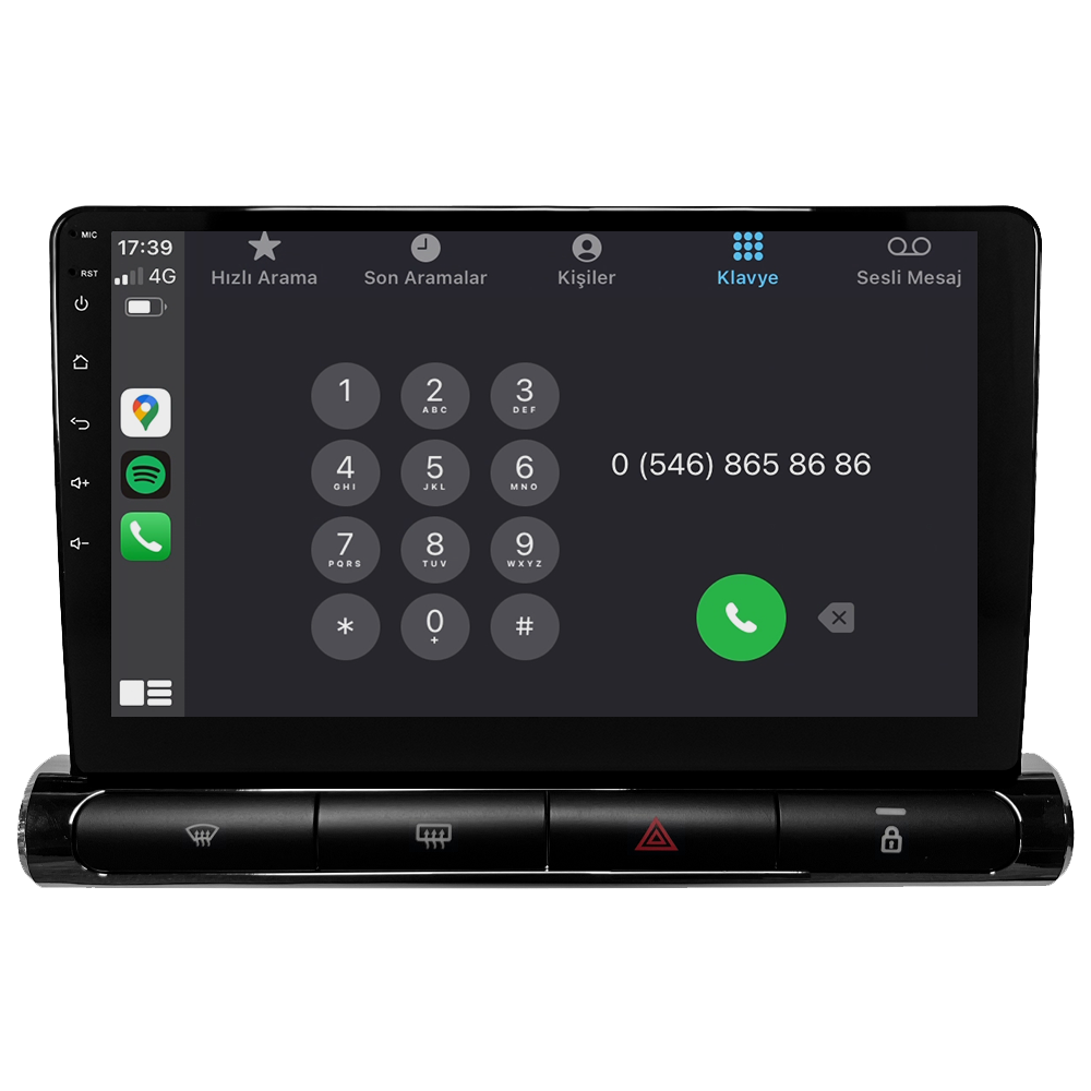 Citroen C3 Android Multimedya Sistemi (2017-2023) CRV-4769XD (LOW)