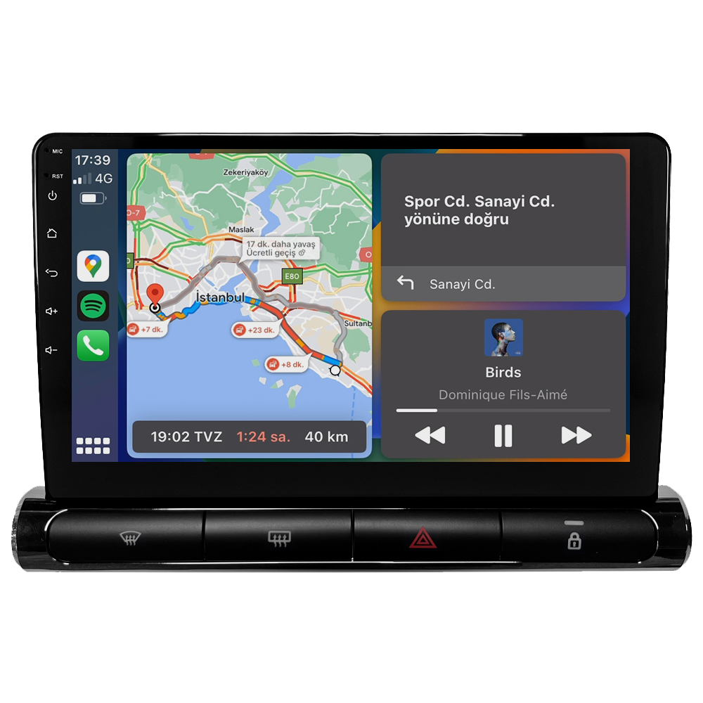 Citroen C3 Android Multimedya Sistemi (2017-2023) CRV-4769XD (LOW)