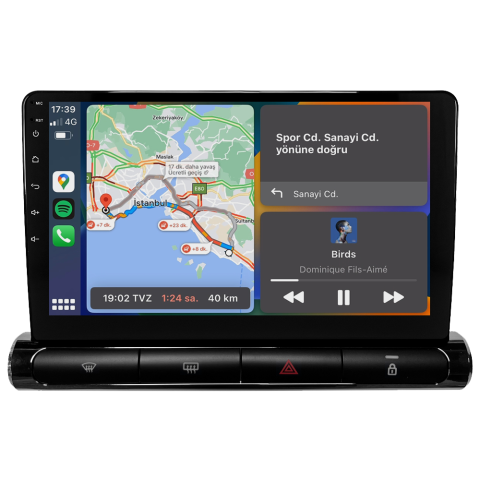 Citroen C3 Android Multimedya Sistemi (2017-2023) CRV-4769XD (LOW)