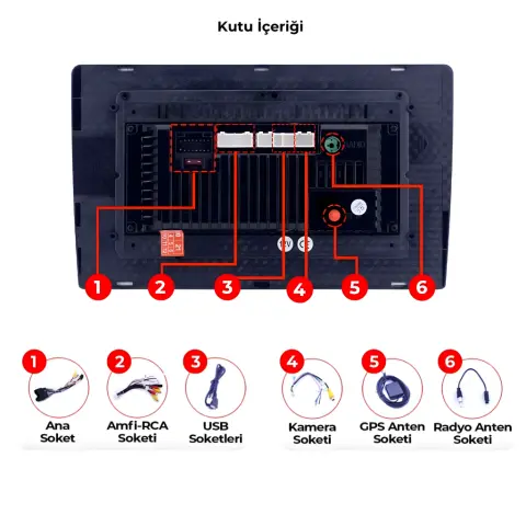 Hyundai i20 Android Multimedya Sistemi (2015-2017)