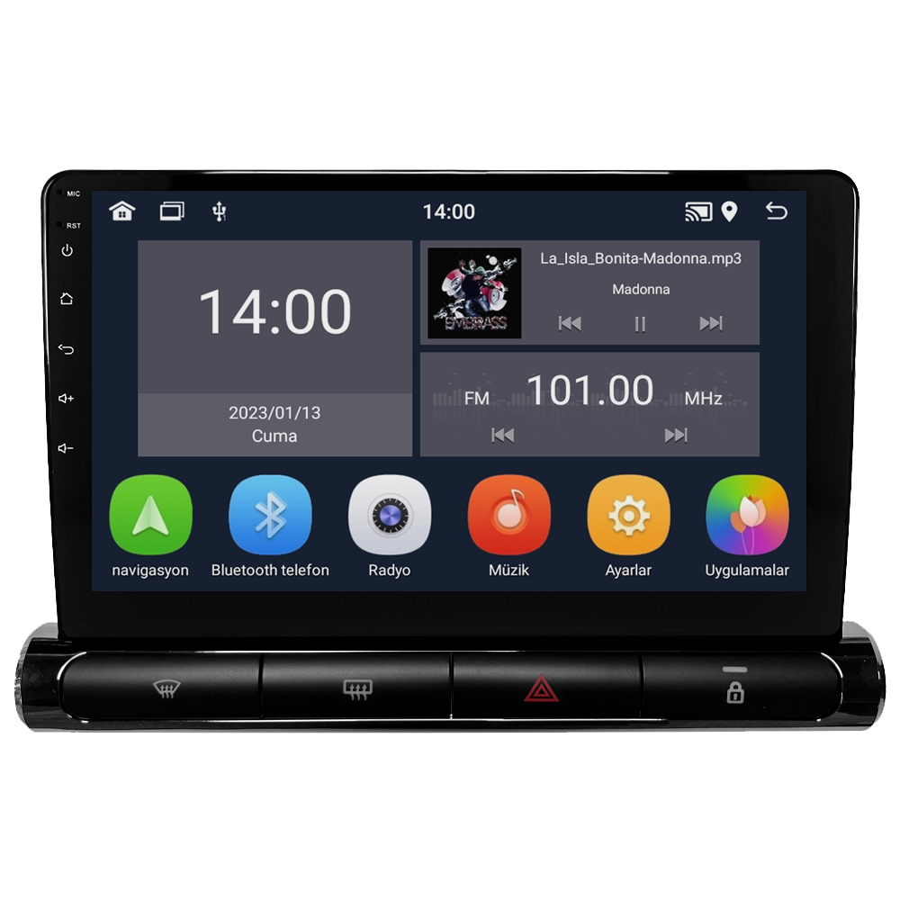Citroen C3 Android Multimedya Sistemi (2017-2023) CRV-4769XD (LOW)