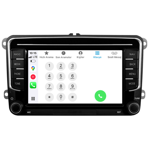 Volkswagen Scirocco Android Multimedya Sistemi (2009-2018) CRV-4975SD