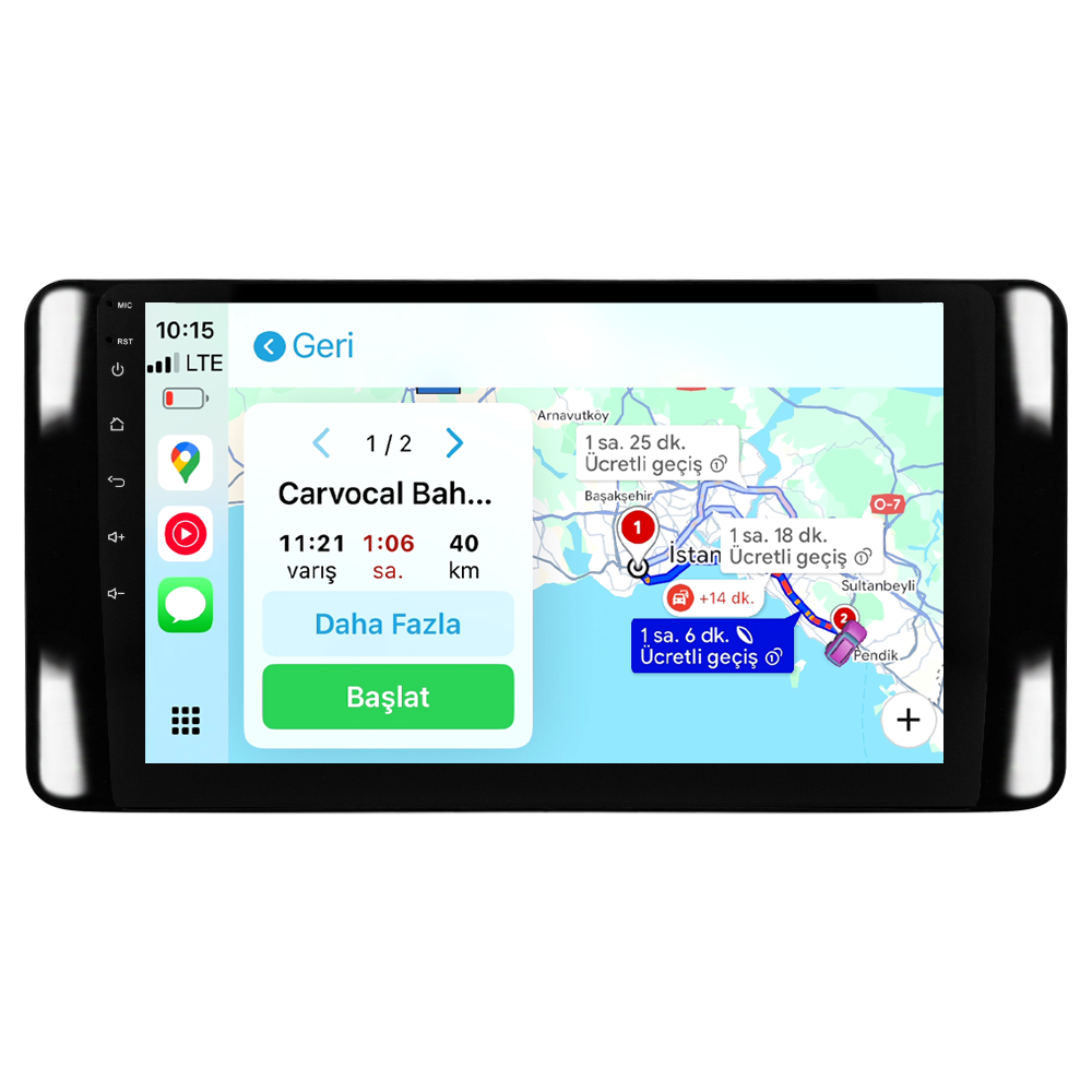 Skoda Scala Android Multimedya Sistemi (2021+) CRV-4946XD - Piano Black Çerçeve