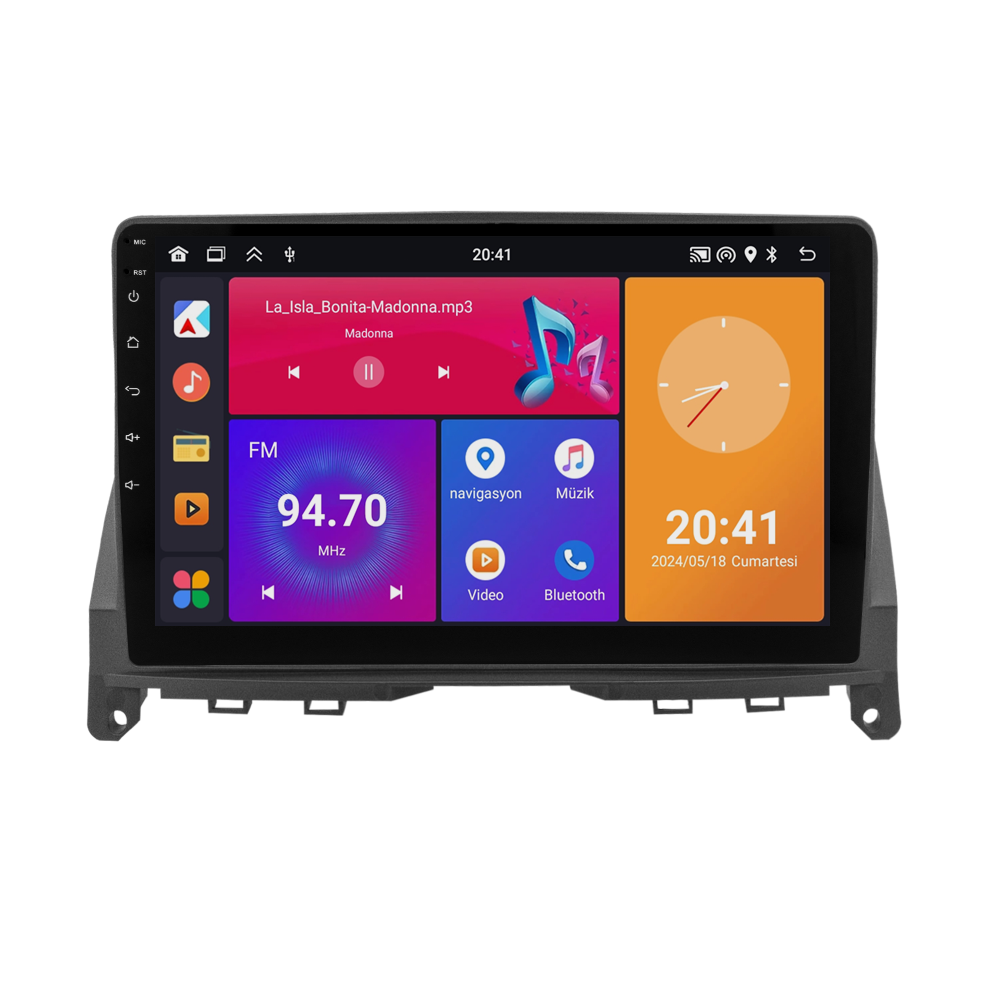 Mercedes C Serisi W204 Android Multimedya Sistemi (2005-2011) CRV4352XP