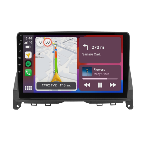 Mercedes C Serisi W204 Android Multimedya Sistemi (2005-2011) CRV4352XP