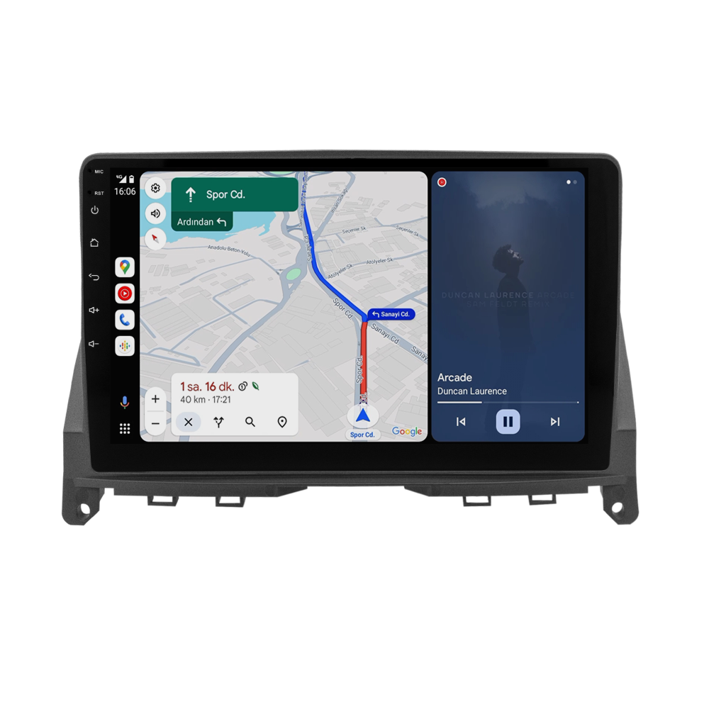 Mercedes C Serisi W204 Android Multimedya Sistemi (2005-2011) CRV4352XP
