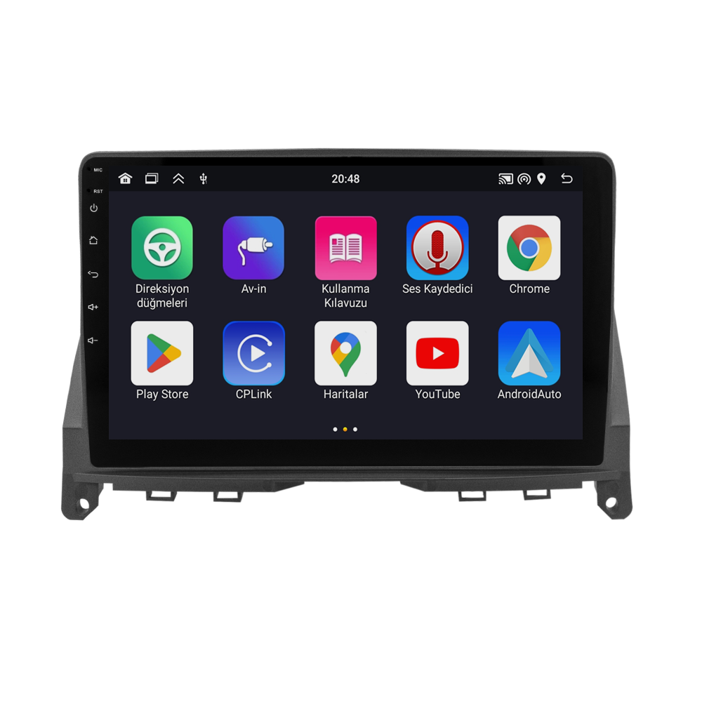 Mercedes C Serisi W204 Android Multimedya Sistemi (2005-2011) CRV4352XP