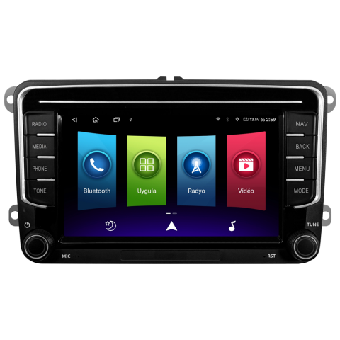 Volkswagen Golf 5/Golf 6 Android Multimedya Sistemi (2004-2012) CRV-4975SD
