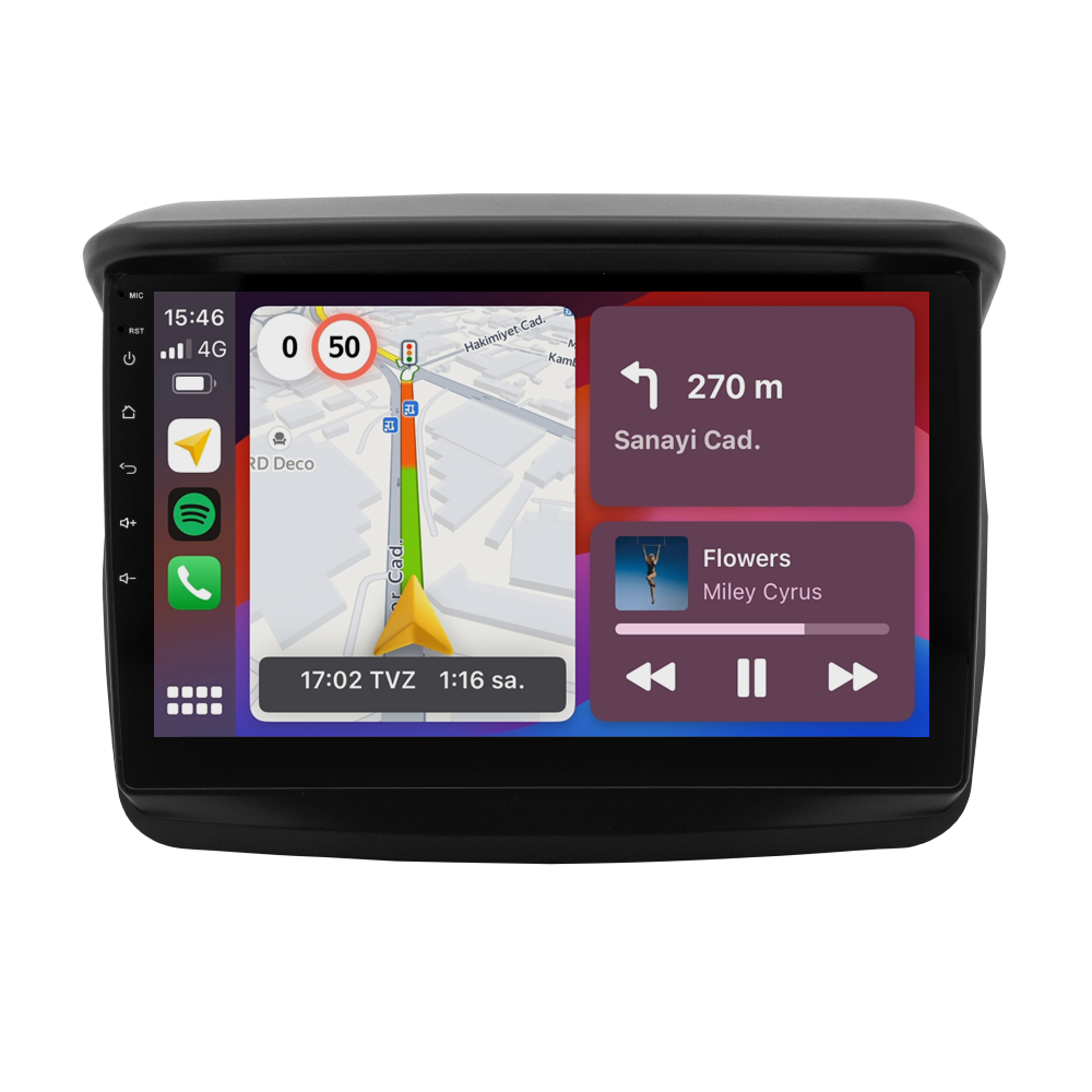 Mitsubishi L200 Android Multimedya Sistemi (2008-2014) CRV4361XP