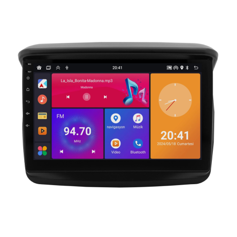 Mitsubishi L200 Android Multimedya Sistemi (2008-2014) CRV4361XP