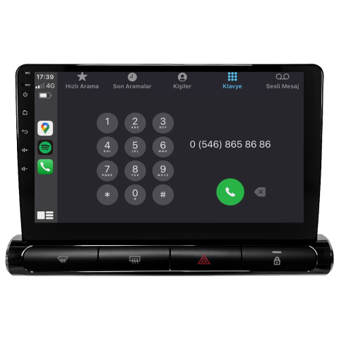 Citroen C3 Android Multimedya Sistemi (2023) CRV4769XP (LOW)