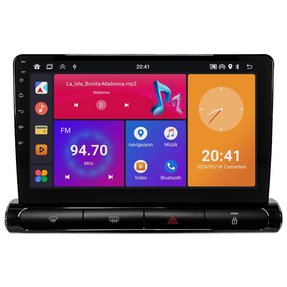 Citroen C3 Android Multimedya Sistemi (2017-2023) CRV4769XP (LOW)