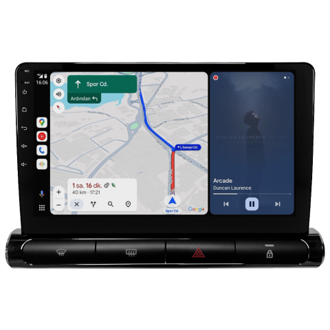 Citroen C3 Android Multimedya Sistemi (2017-2023) CRV4769XP (LOW)
