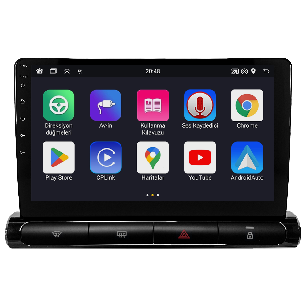 Citroen C3 Android Multimedya Sistemi (2017-2023) CRV4769XP (LOW)