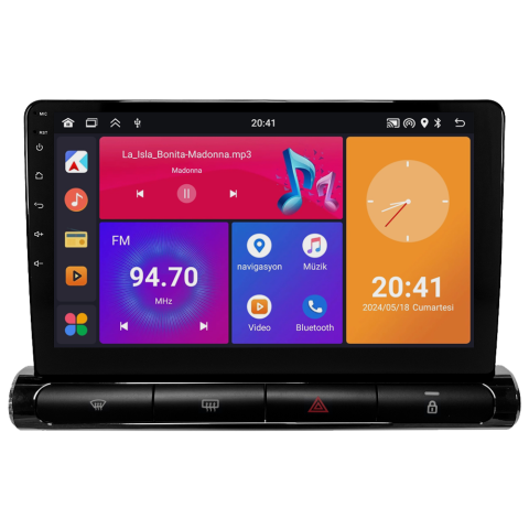 Citroen C3 Android Multimedya Sistemi (2017-2023) CRV4769XP (LOW)