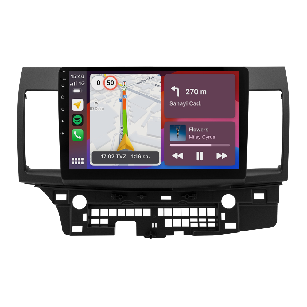 Mitsubishi Lancer Android Multimedya Sistemi (2008-2019) CRV4364XP