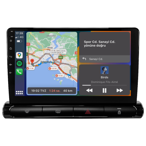 Citroen C3 Android Multimedya Sistemi (2017-2023) CRV-4769XR (LOW)