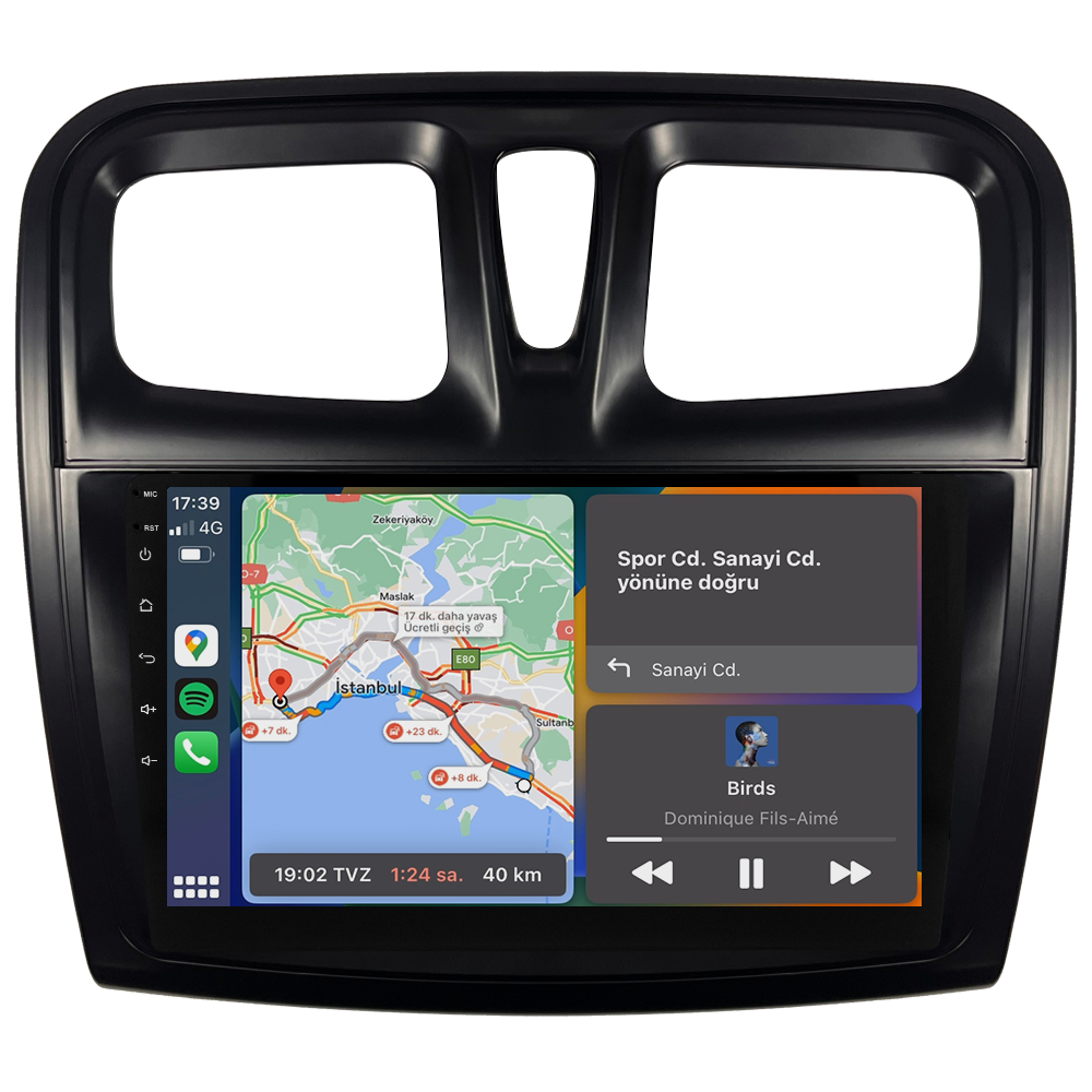 Renault Symbol Android Multimedya Sistemi (2015-2018) CRV-4830X
