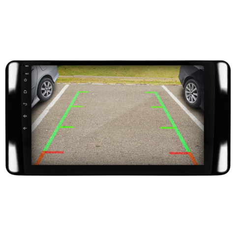 Skoda Scala Android Multimedya Sistemi (2021+) CRV-4946XR Piano Black Çerçeve