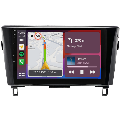 Nissan Qashqai Android Multimedya Sistemi (2014-2020) CRV4372XP