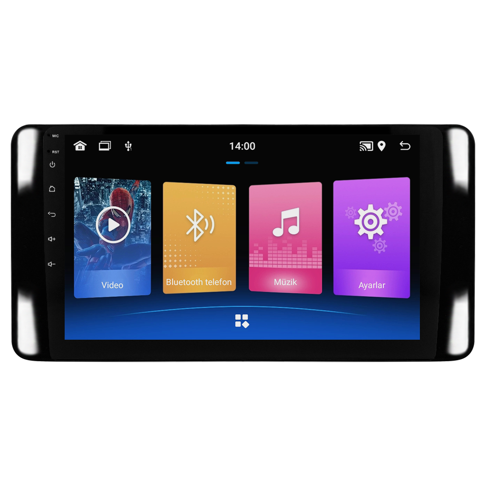 Skoda Kamiq Android Multimedya Sistemi (2021+) CRV-4947X Piano Black Çerçeve