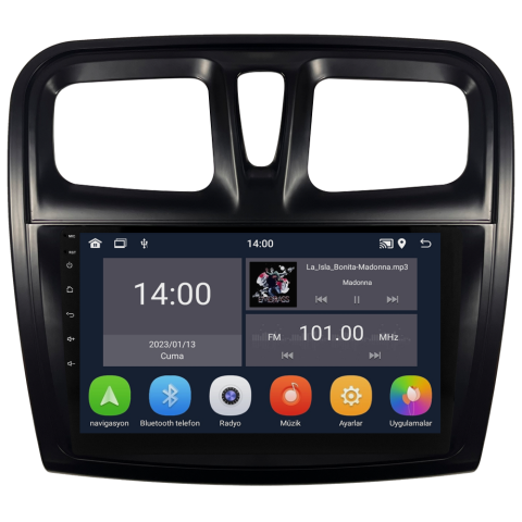 Renault Symbol Android Multimedya Sistemi (2015-2018) CRV-4830XD