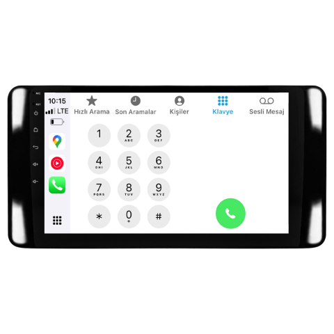Skoda Kamiq Android Multimedya Sistemi (2021+) CRV-4947XD Piano Black Çerçeve