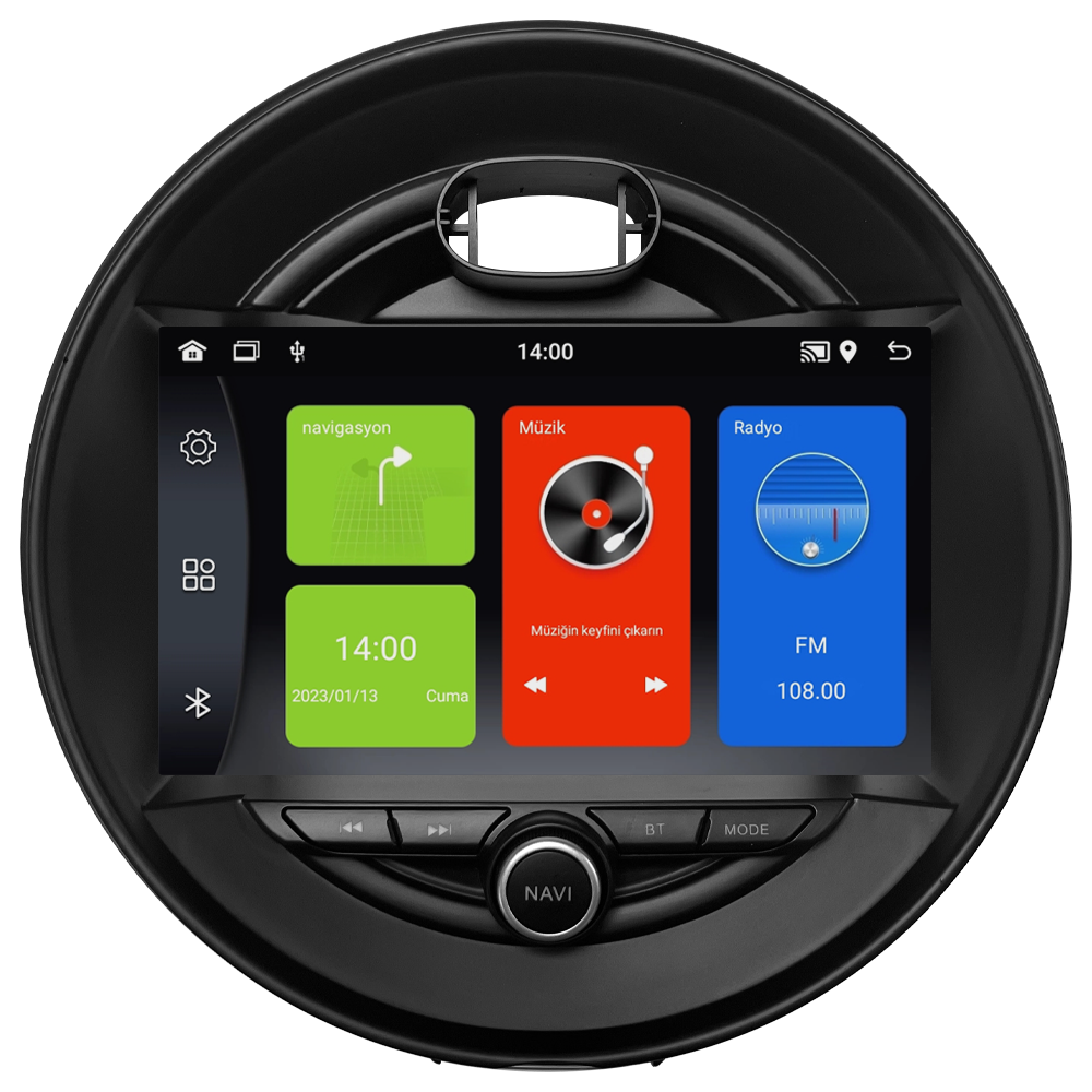 Mini Cooper Android Multimedya Sistemi (2013-2017) CRV-4771XDA