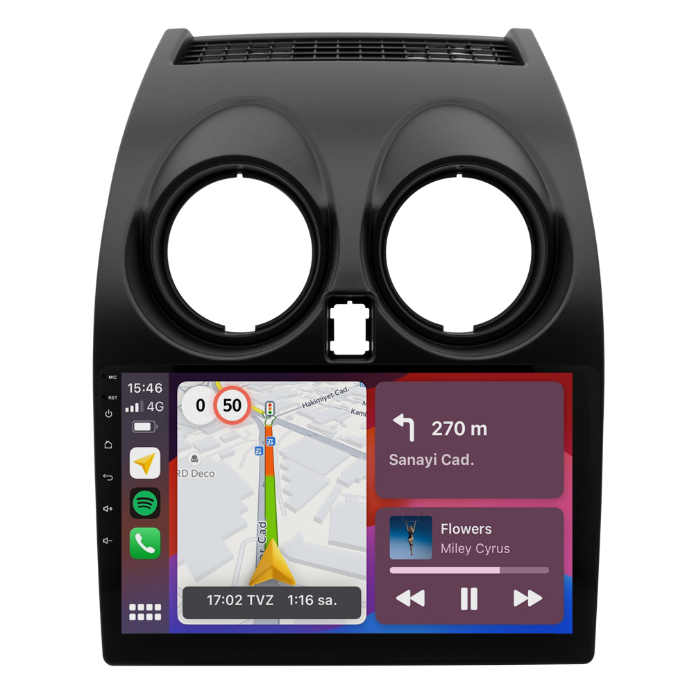 Nissan Qashqai Android Multimedya Sistemi (2007-2013) CRV4375XP