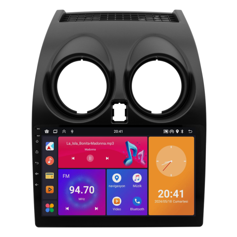 Nissan Qashqai Android Multimedya Sistemi (2007-2013) CRV4375XP