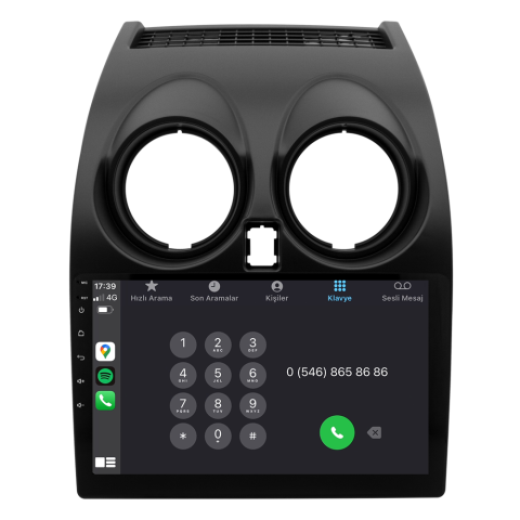 Nissan Qashqai Android Multimedya Sistemi (2007-2013) CRV4375XP