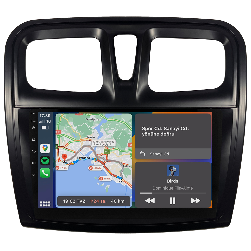 Renault Symbol Android Multimedya Sistemi (2015-2018) CRV-4830XAA