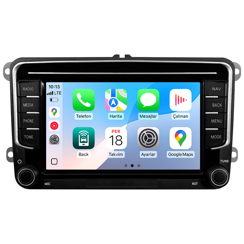 Skoda Fabia Android Multimedya Sistemi (2010-2014) CRV-4975SD