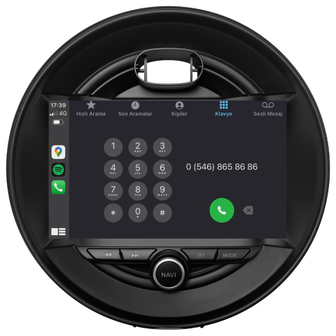 Mini Cooper Android Multimedya Sistemi (2013-2017) CRV4771XP
