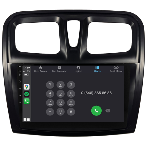 Renault Symbol Android Multimedya Sistemi (2015-2018) CRV4830XP