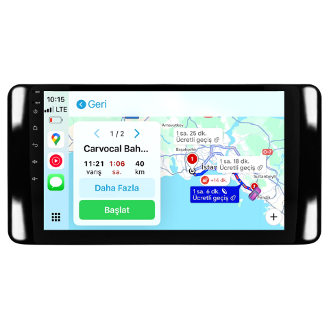 Skoda Kamiq Android Multimedya Sistemi (2021+) CRV-4947XAA Piano Black Çerçeve