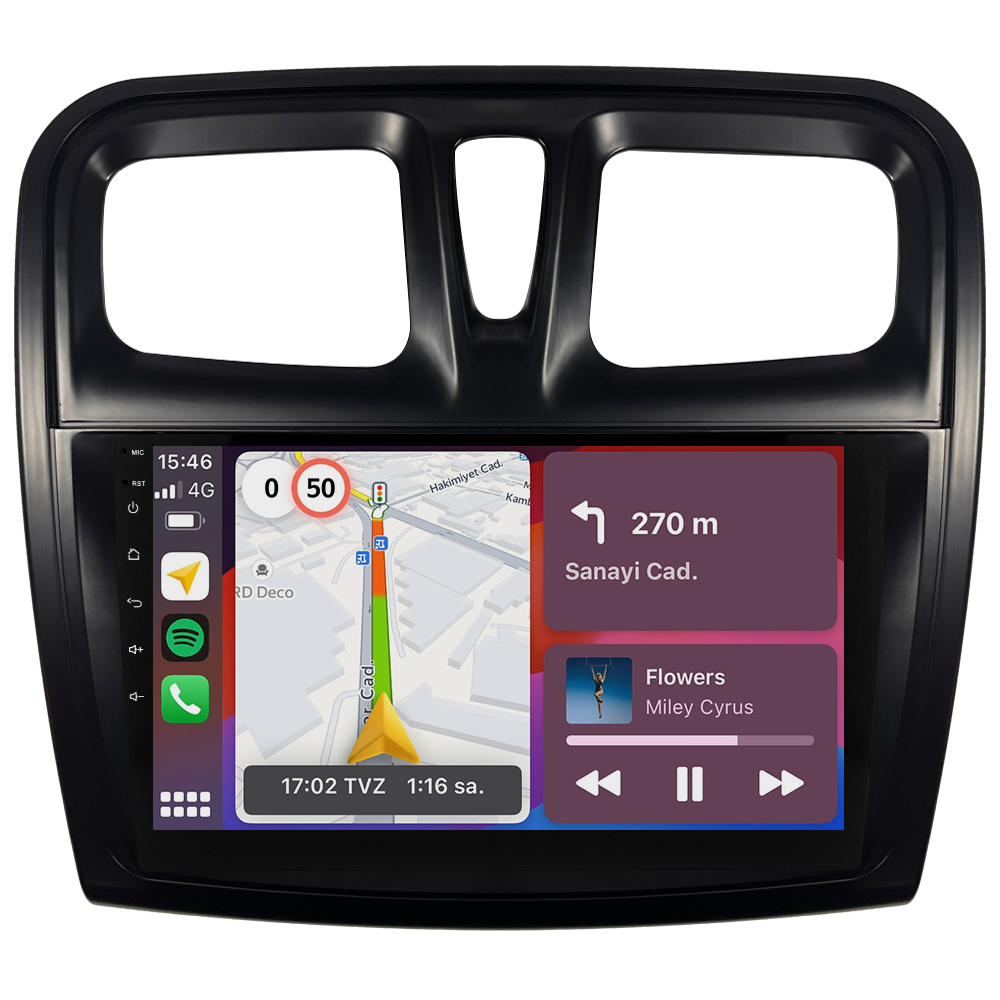 Renault Symbol Android Multimedya Sistemi (2015-2018) CRV4830XP