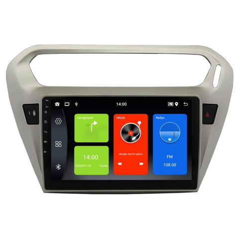 Peugeot 301 Android Multimedya Sistemi (2012-2024)