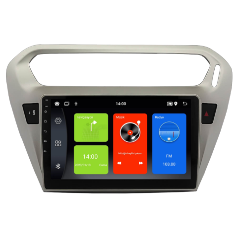 Peugeot 301 Android Multimedya Sistemi (2012-2024)