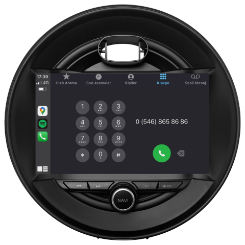 Mini Cooper Android Multimedya Sistemi (2013-2017) CRV-4771XR