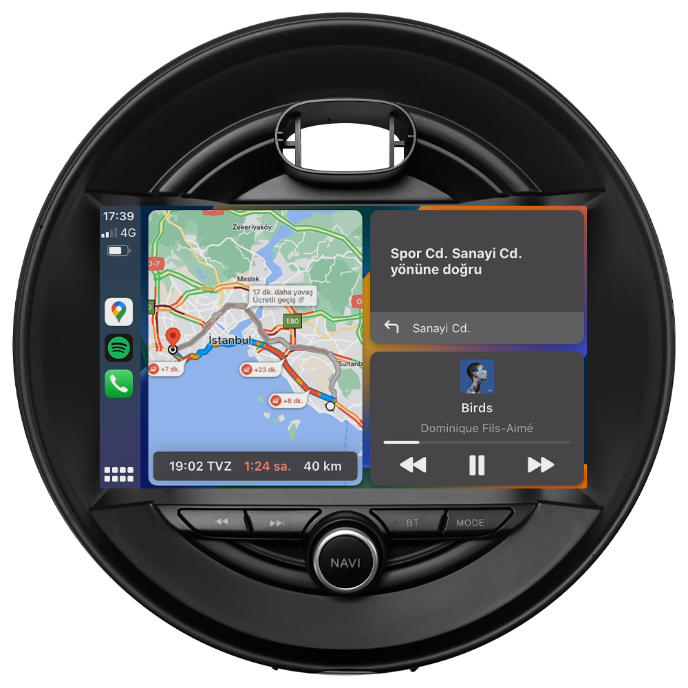 Mini Cooper Android Multimedya Sistemi (2013-2017) CRV-4771XR