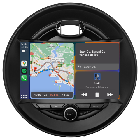 Mini Cooper Android Multimedya Sistemi (2013-2017) CRV-4771XR