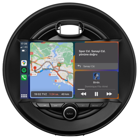 Mini Cooper Android Multimedya Sistemi (2013-2017) CRV-4771XR