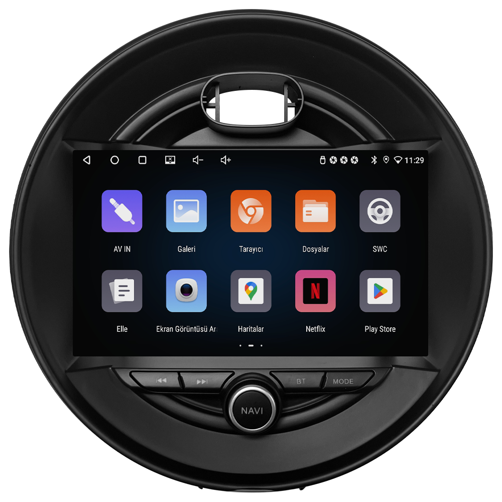 Mini Cooper Android Multimedya Sistemi (2013-2017) CRV-4771XR