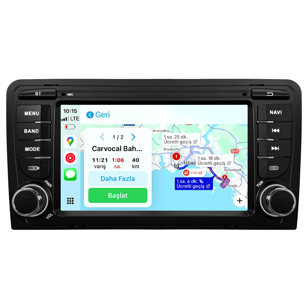 Audi A3 Android Multimedya Sistemi (2005-2012) CRV-4973SD