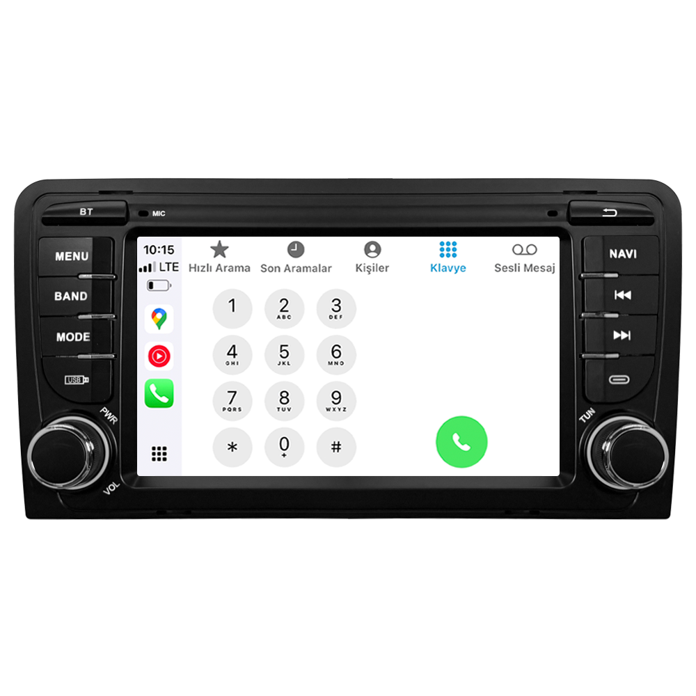 Audi A3 Android Multimedya Sistemi (2005-2012) CRV-4973SD