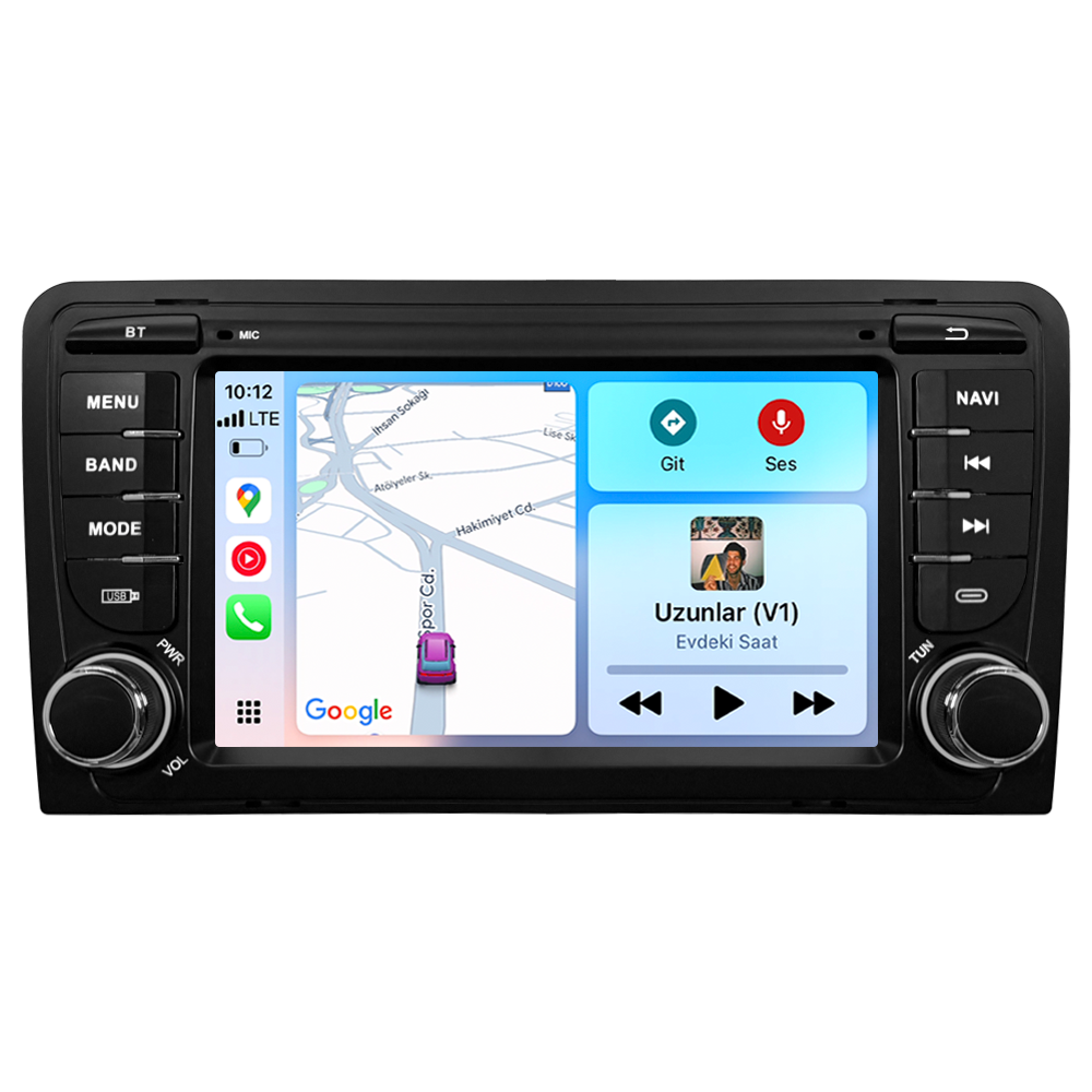 Audi A3 Android Multimedya Sistemi (2005-2012) CRV-4973SD